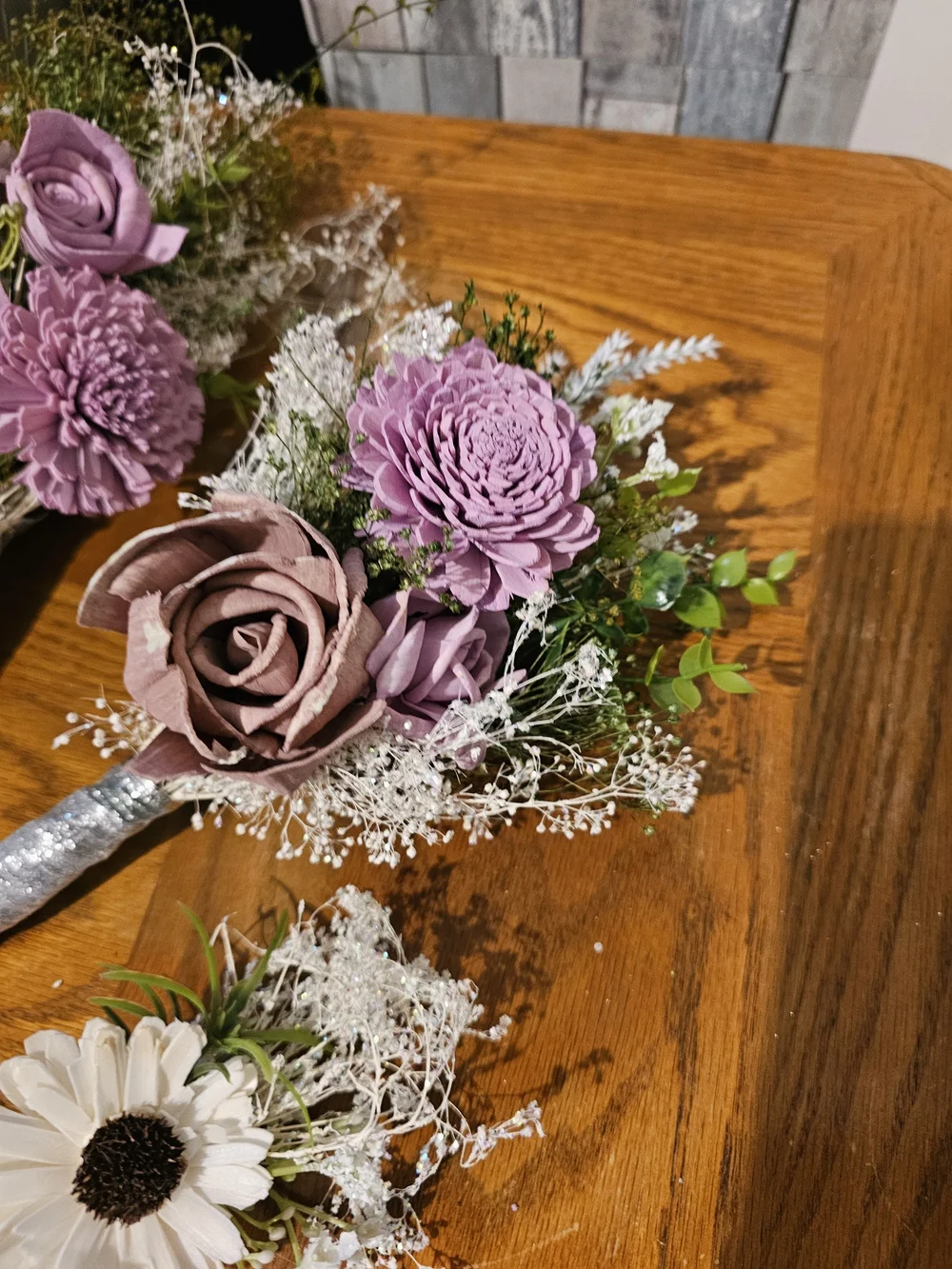 Wedding In a Box! 3 Bouquets, 3 Boutonnieres!
